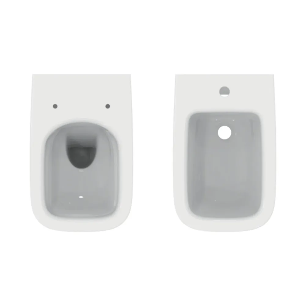Sanitaire encastré avec siège à fermeture douce collection Life Ideal Conventionnel (Classe A1)