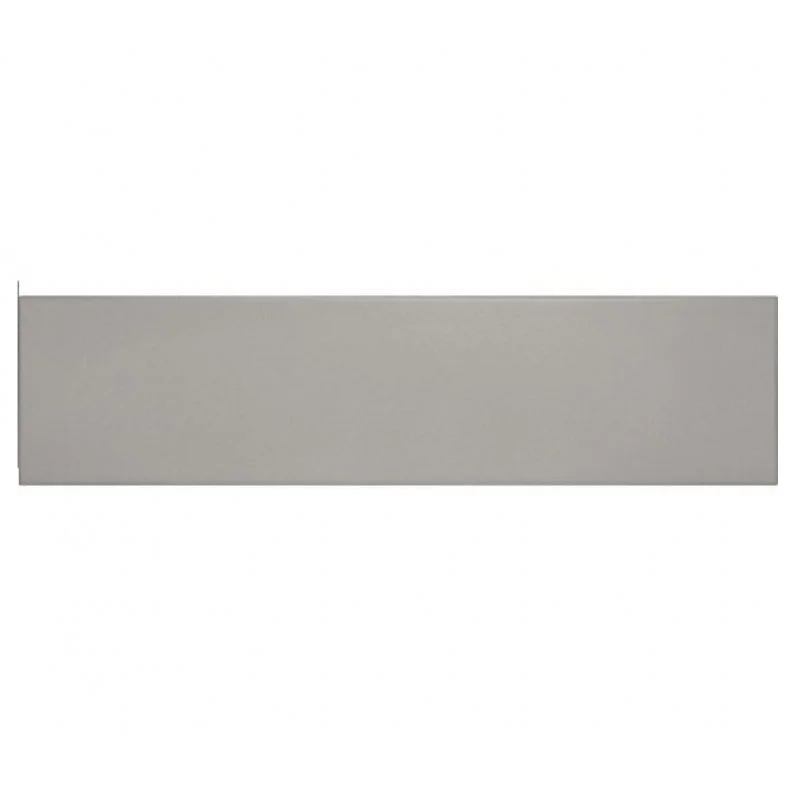 Carrelage sol / mur pose baton rompu chevron uni gris mate STROMBOLI SIMPLY GREY (vendu par boite de 0.65m2)