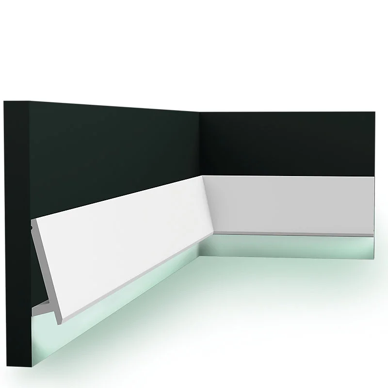 Profil d'éévidentage contemporain pour éévidentage LED SX179 - L200 x H9,7 x l2,9 - ORAC DECOR