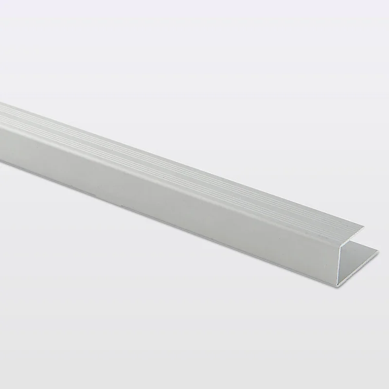 Profilé de finition en U en aluminium pour sol , décor métal mat GoodHome 15,5 x 930 mm