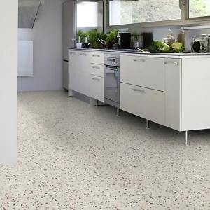 Revêtement sol PVC Texline confetti écru (vendu au m²)