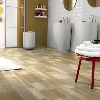 Revêtement sol VINYLE Tarkett Exclusive Patchwood beige 3m (vendu au m²)