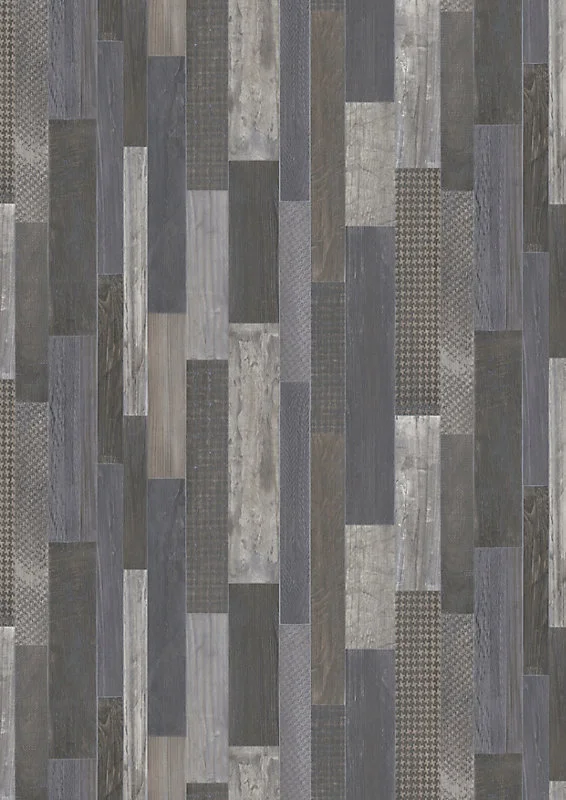 Revêtement sol VINYLE Texline Westwood gris 4m (vendu au m²)