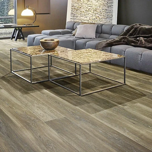 Sol Vinyle Interior - Imitation parquet - Chêne scandinave vieilli - Rouleau de 3m x 6m