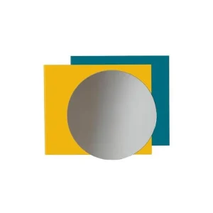 Bâche de Protection Miroir Mur shanti - Gris, bleu, blanc