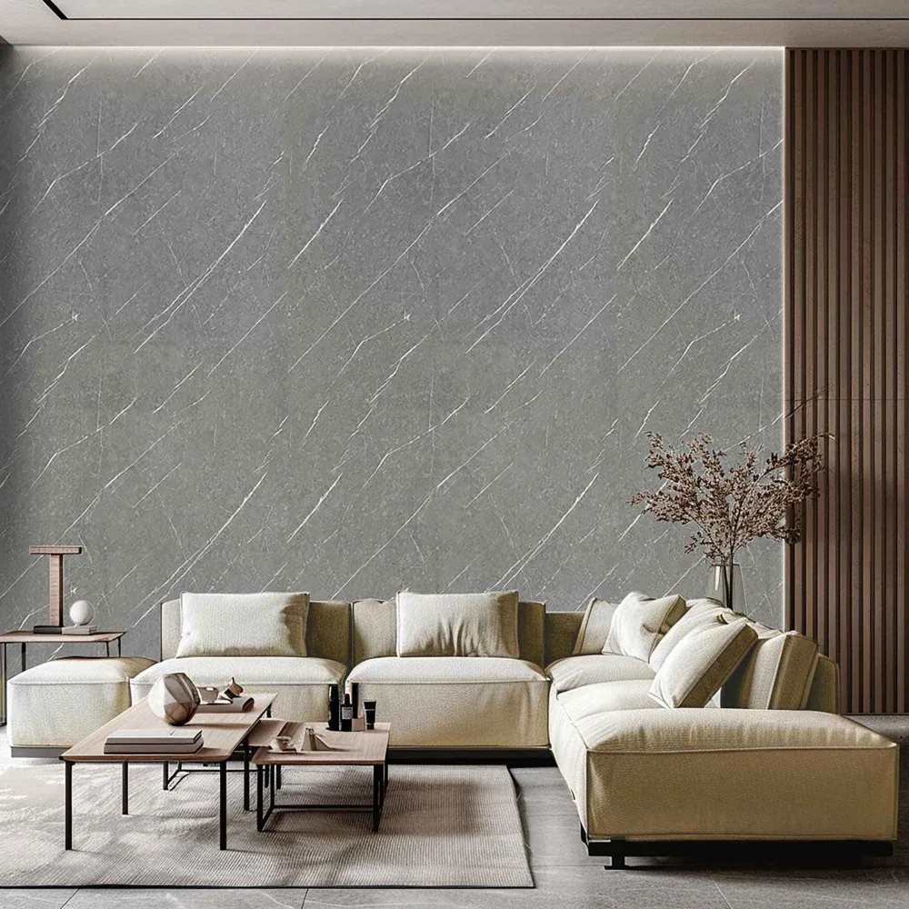 Certifié Écologique Panneau mural en WPC ardoise, 48" x 96" x 5 mm