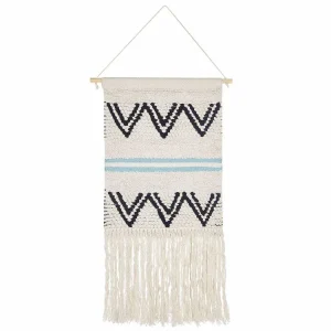 Wanddecoratie katoen beige/zwart FAZILPUR Pour Usage Intérieur