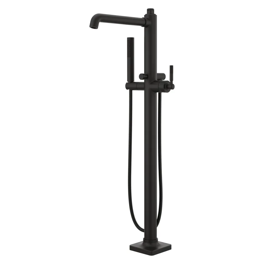 Robinet de baignoire avec douchette à main, tuyau métallique de 60 po - 3 Couleurs