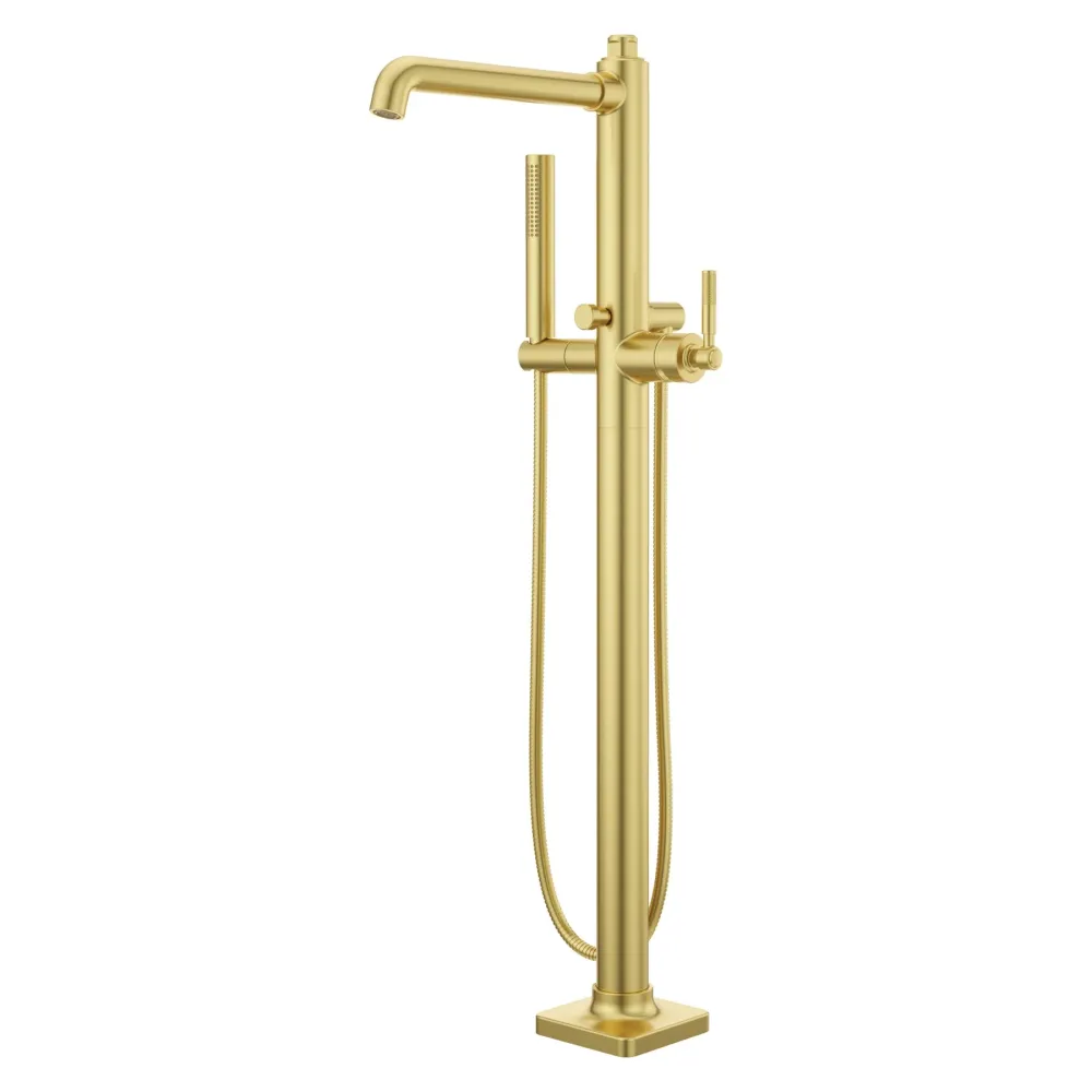 Robinet de baignoire avec douchette à main, tuyau métallique de 60 po - 3 Couleurs
