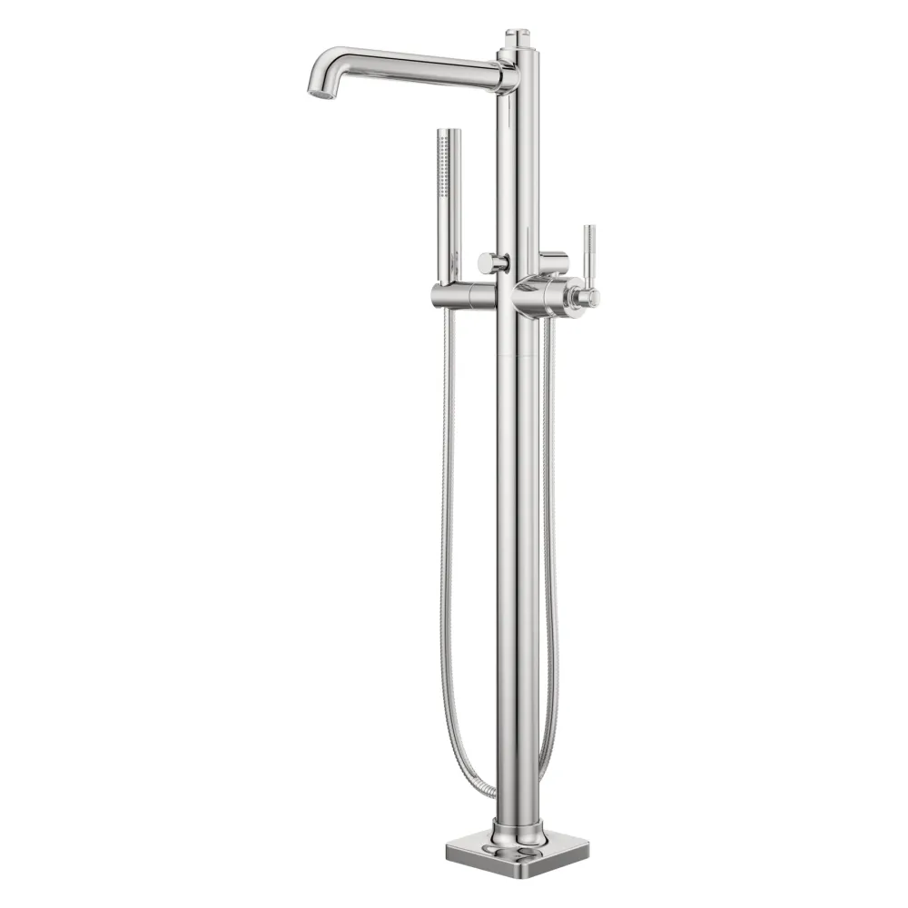 Robinet de baignoire avec douchette à main, tuyau métallique de 60 po - 3 Couleurs