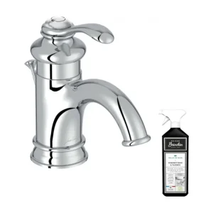 Mitigeur lavabo JACOB DELAFON Fairfax + nettoyant Briochin