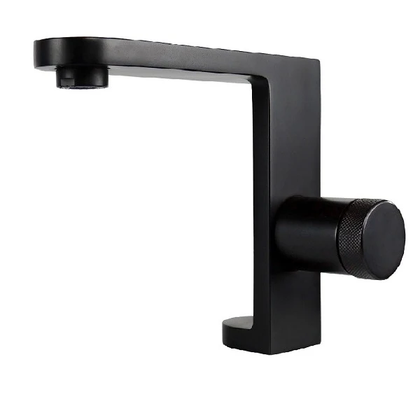 Mitigeur de lavabo noir MERIDA