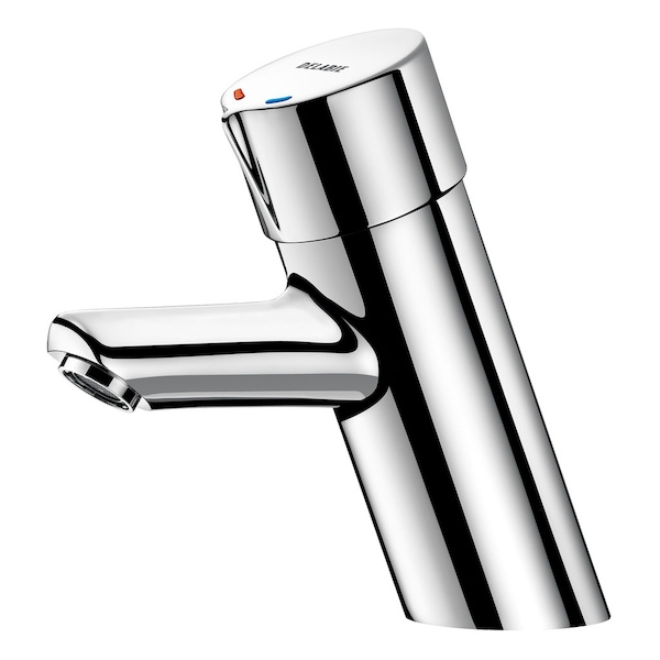 Mitigeur de lavabo temporisé TEMPOMIX avec robinets d'arrêt - 7s - DELABIE