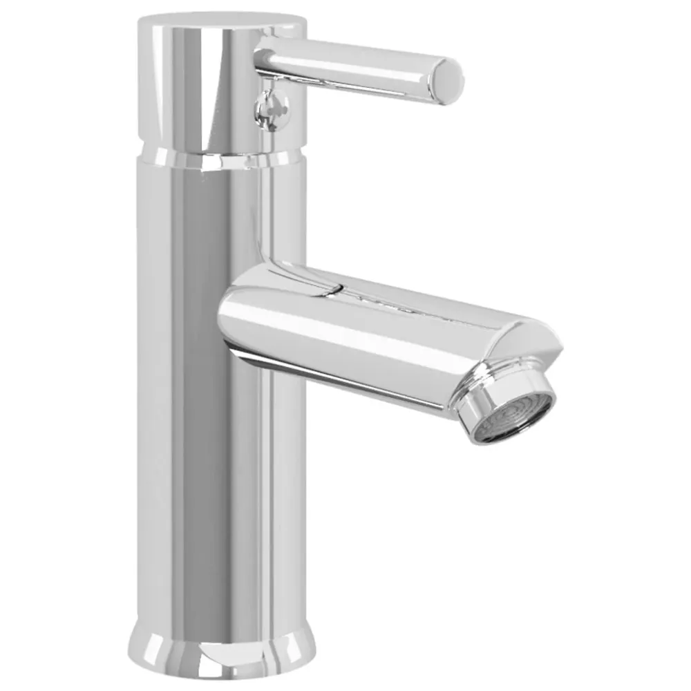 Robinet de lavabo de salle de bain robinet d'évier mitigeur de salle de bain salle d'eau maison intérieur finition 17,6 cm...