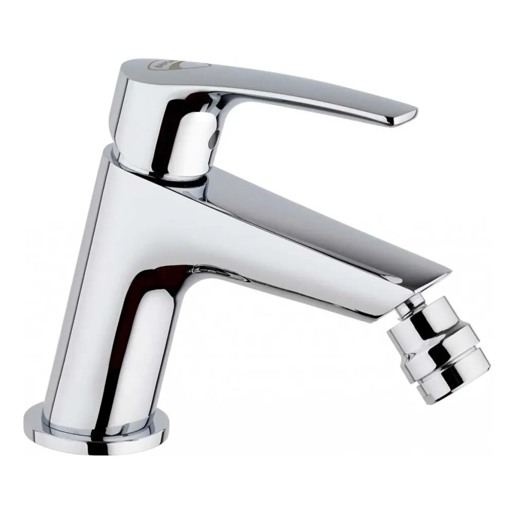 Ensemble de robinets lavabo haut et bidet avec bonde click clack finition chromé brillant Ducati Design collection HD10