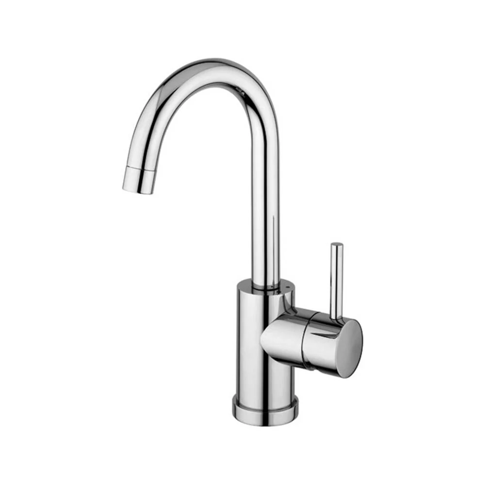 Mitigeur lavabo monocommande pivotant Paffoni série Birillo modèle sans vidage - Chromé