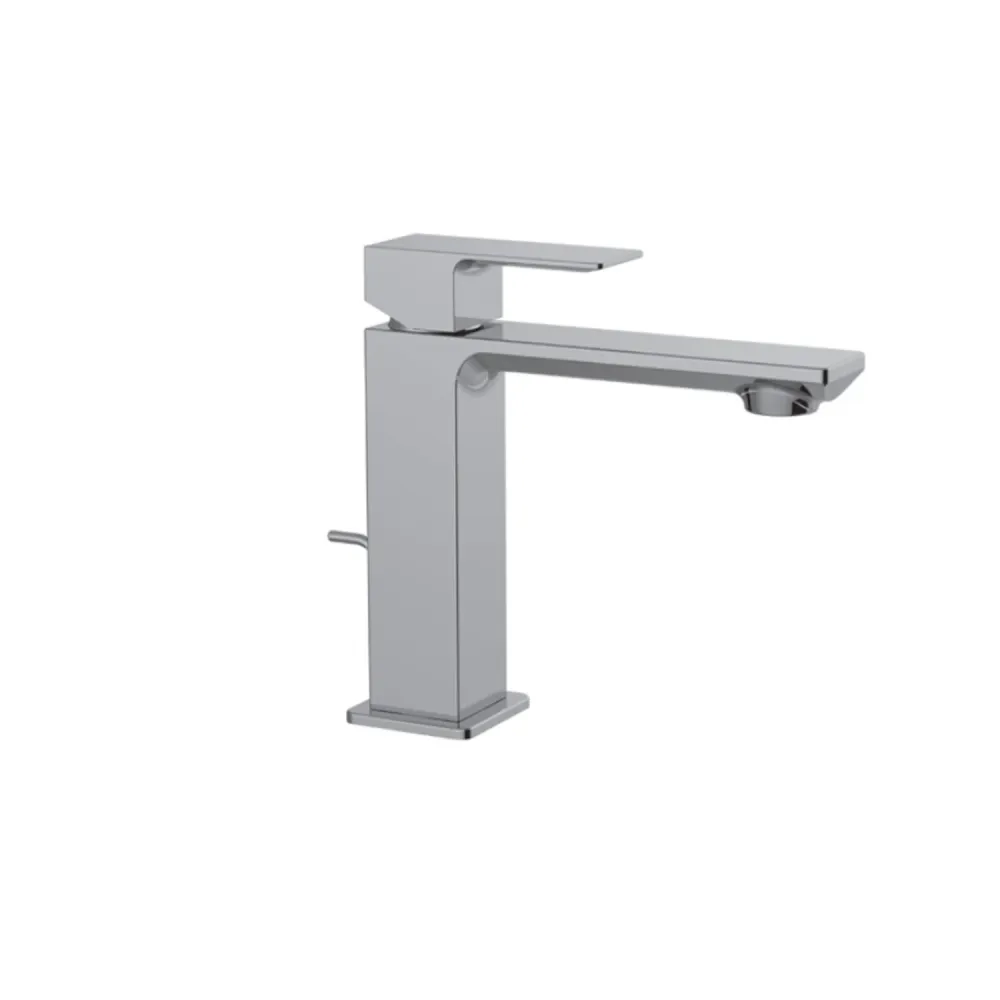 Mitigeur lavabo Paffoni série Elle sans bonde de vidange - Chromé