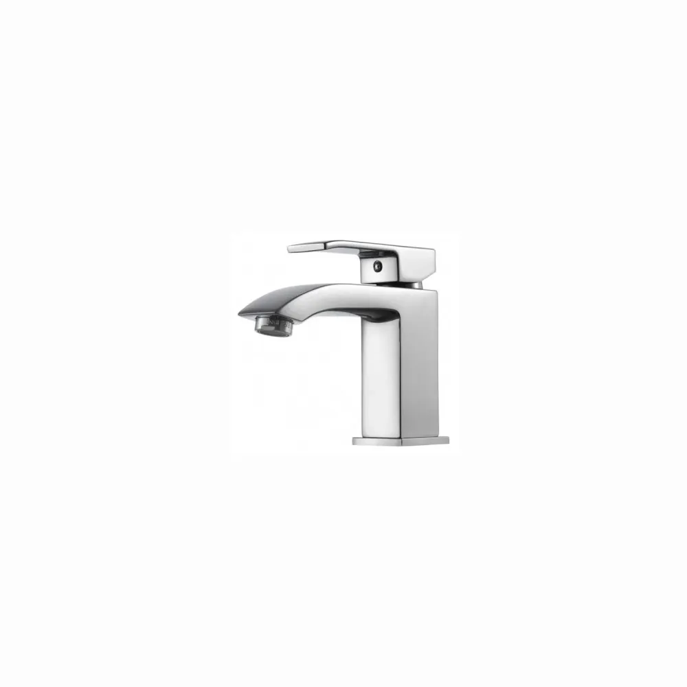 Mitigeur lavabo sans vidage série Level code LES071CR Acier chromé Paffoni