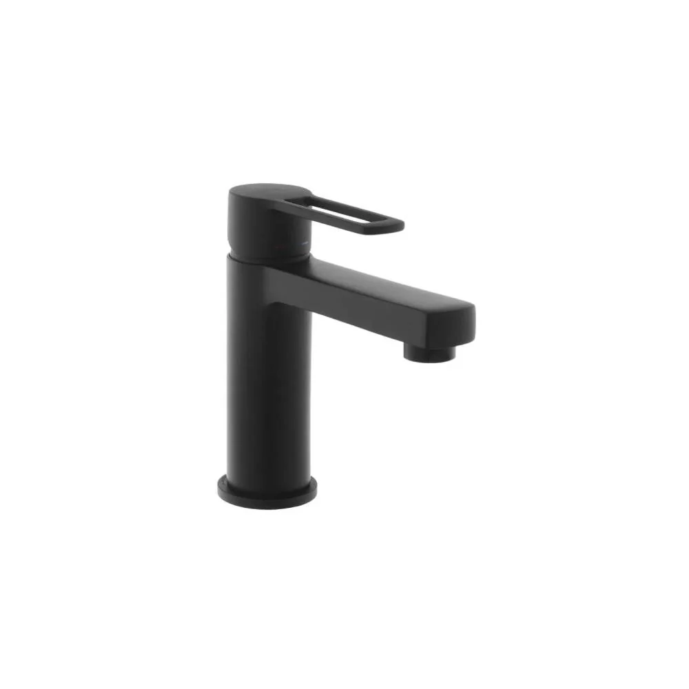 Mitigeur lavabo série Ringo modèle RIN071NO couleur noir mat Paffoni