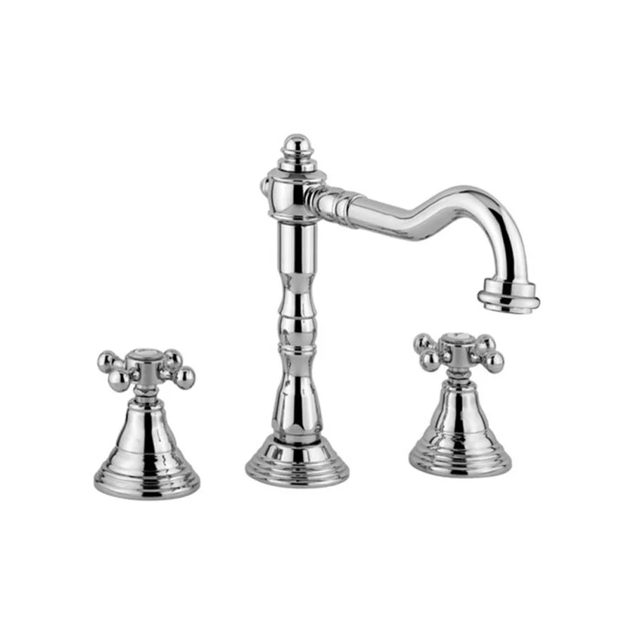 Robinet de lavabo à 2 poignées Paffoni Belinda avec bec verseur