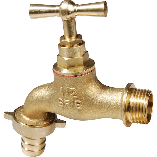 Robinet de puisage laiton à potence 1345 - 3/4'' - Raccord au nez : 3/4'' - SFERACO
