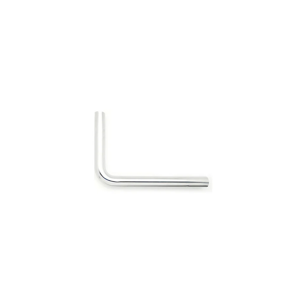 Tuyau d'évacuation WC à 90° sans rosace à rayon serré 150x250 mm