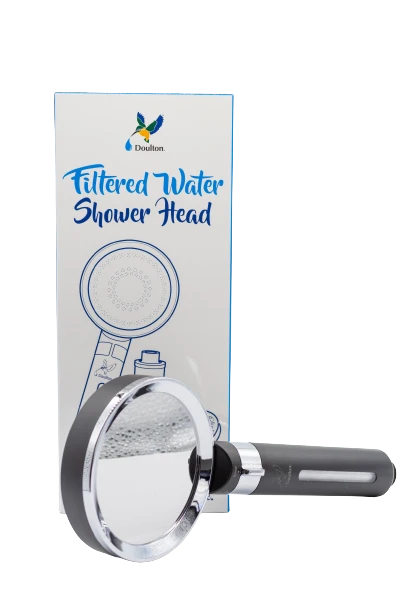POMMEAU DE DOUCHE AVEC SYSTÈME DE FILTRATION INTÉGRÉE