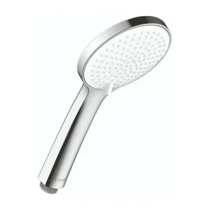 Pommeau de douche DURAVIT Universel 11 cm 3 jets chromé blanc
