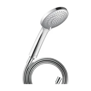 Pommeau de douche 3 jets DURAVIT Universal avec curseur chromé + souple de douche