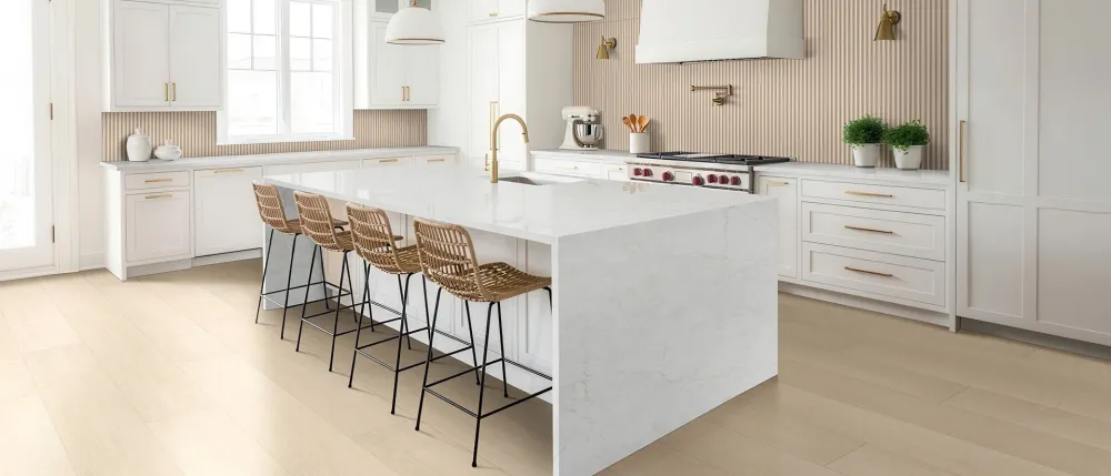 Comptoir en Quartz 2cm - 3cm Calacatta Miraggio Cove MSI | Livraison Rapide