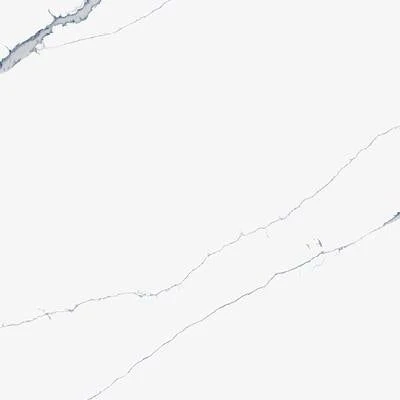 Comptoir Quartz 2cm - 3cm LXHA Calacatta Marina 63x130 po avec Kit de Montage