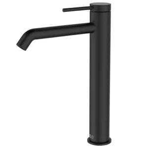 Haute Qualité Lollipop mitigeur lavabo haut noir