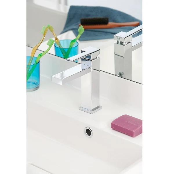 Inox 304 Robinet lavabo carré CUARTO