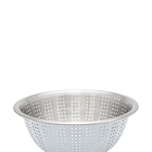 Kitchen Life Stainless Acier Colander - White