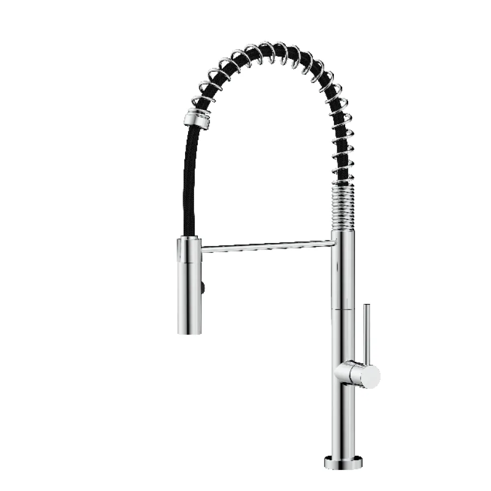 Nereus PowerFlow - Mitigeur cuisine (Robinet haut) avec Système Économie d'Eau