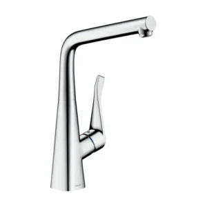 Robinet de cuisine HANSGROHE Metris M71 320 chromé Débit 8 L/min | Norme NF