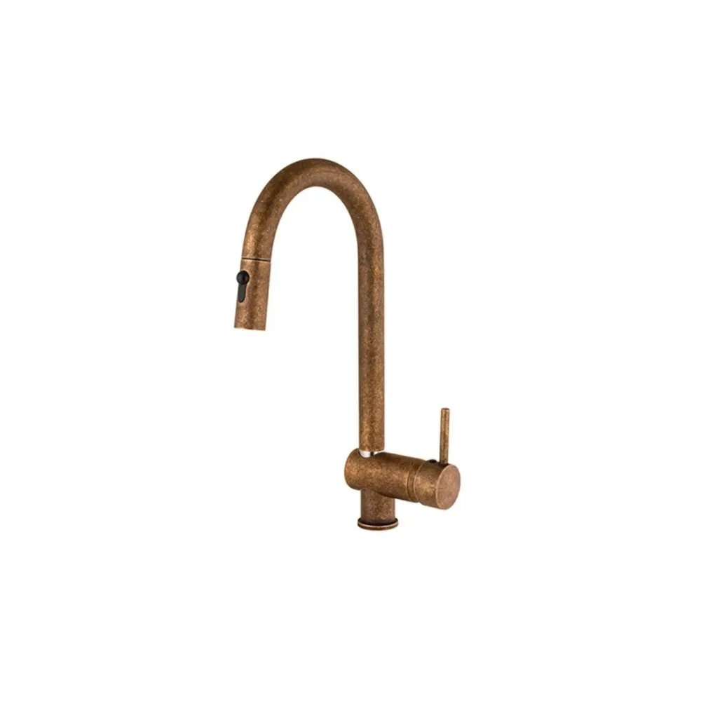Étanche IP44 Robinet de cuisine avec bec extractible
