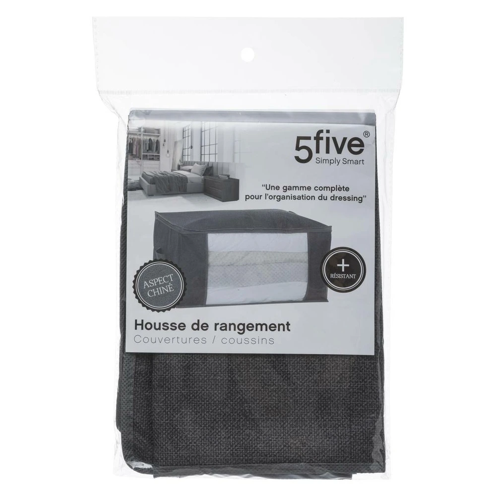 Poignée encastrable 5five - housse de rangement gris anthracite