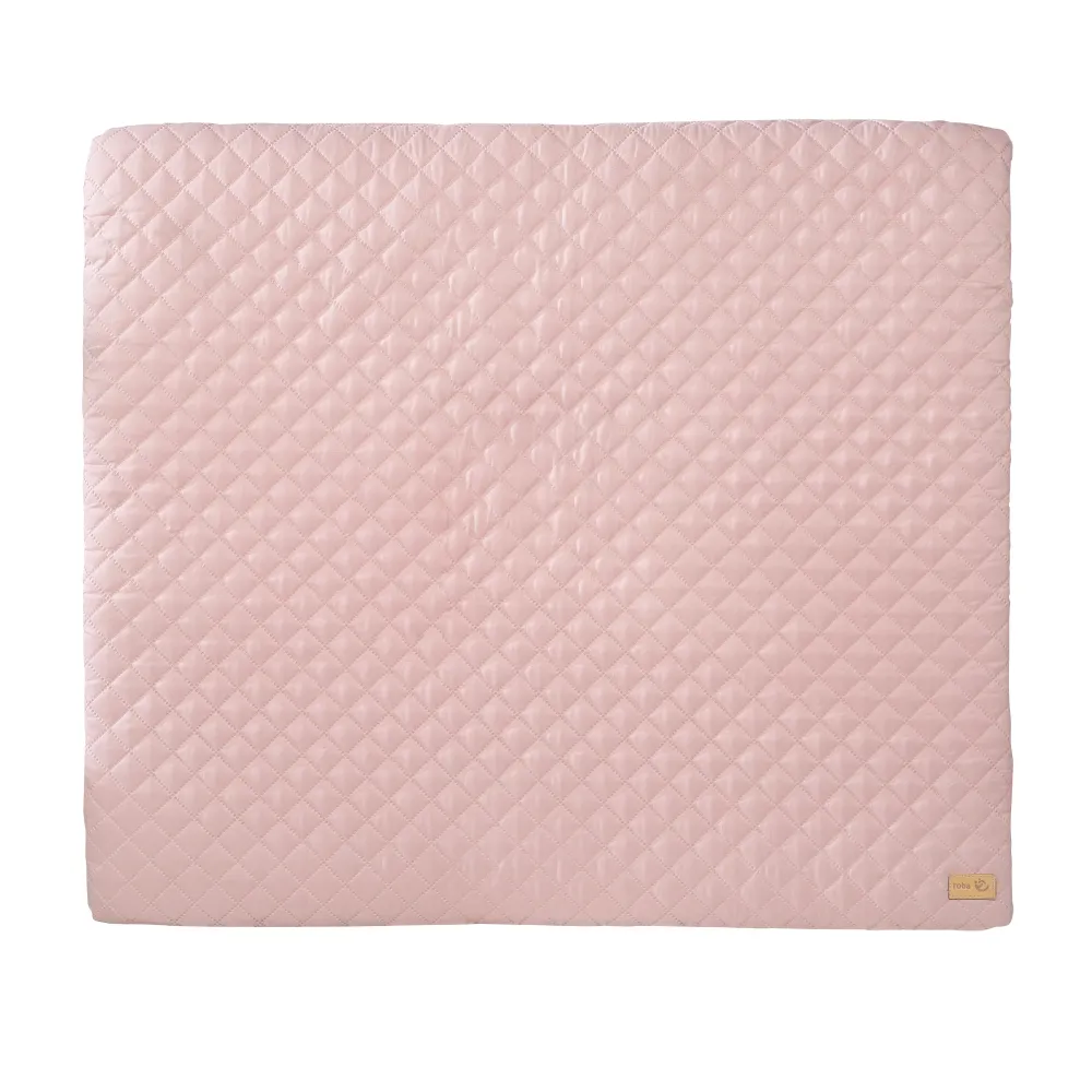 Wickelauflage moelleux 'roba Style', 85 x 75 cm, abwischbar, rosa/mauve