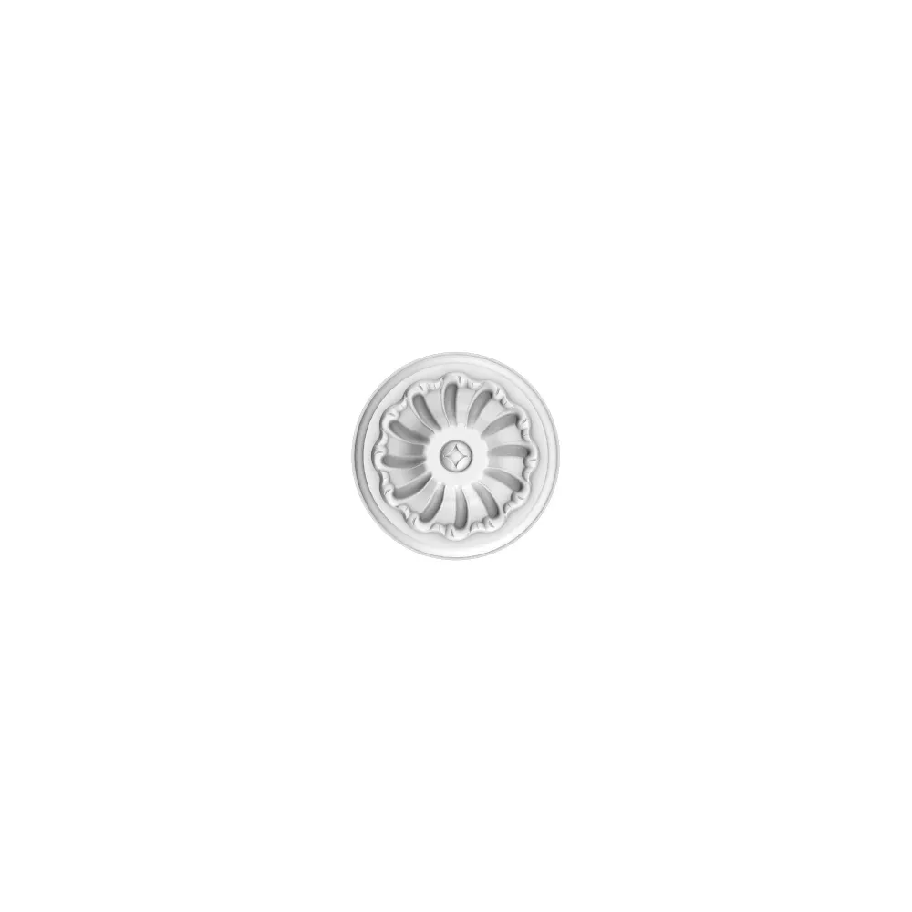 Rosace | Ø 15 cm, Épaisseur 4,2 cm | élément décoratif R10 avec Joint d'Étanchéité Inclus
