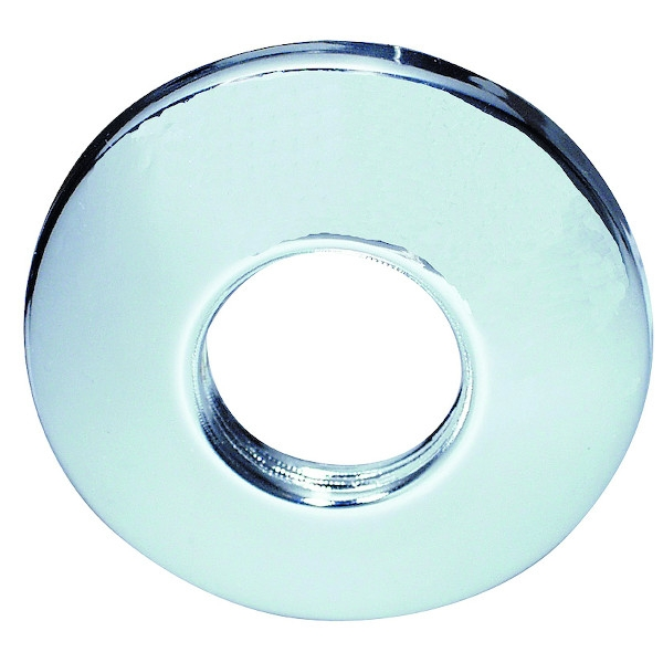 Rosace pour robinetterie sanitaire taraudée - Diamètre extérieur : 60 mm - Diamètre intérieur : 20 mm - PRESTO avec Fileta...