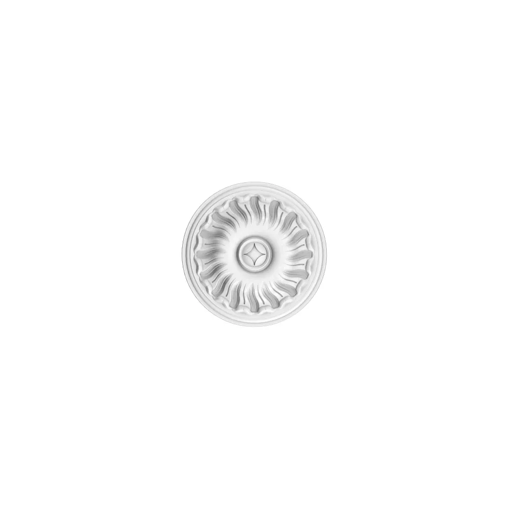 Rosette | Ø 19 cm, Höhe 3,6 cm | Zierelement R11