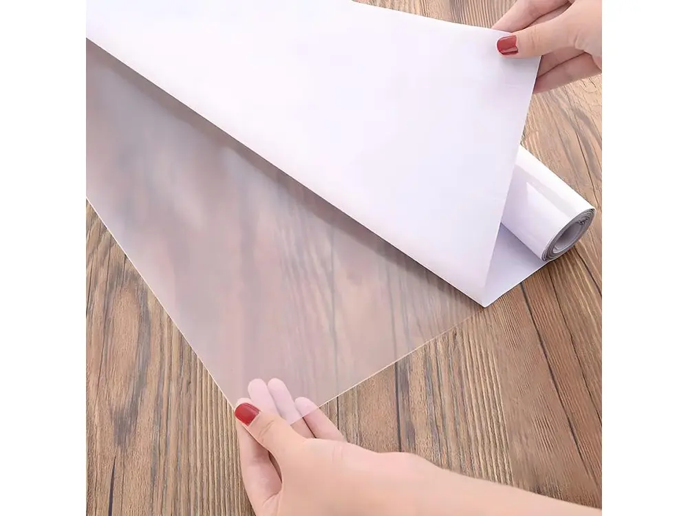 Professionnel Haute Performance Rouleau adhésif décoratif Vinyle au Mètre - Sticker Lavable Imperméable Mur Cuisine Meuble...