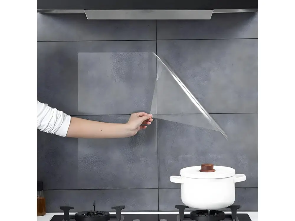 Professionnel Haute Performance Rouleau adhésif décoratif Vinyle au Mètre - Sticker Lavable Imperméable Mur Cuisine Meuble...