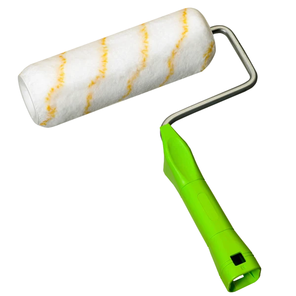 Rouleau peinture 18 cm antigoutte polyamide poils 12 mm pour plafonds et grandes surfaces