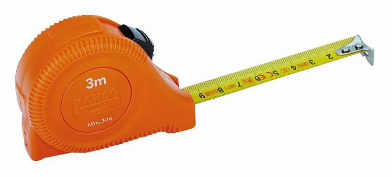 Ruban à mesurer Bahco 3 m Bouton de verrouillage métrique MTG-3-16 magasiner à bas prix