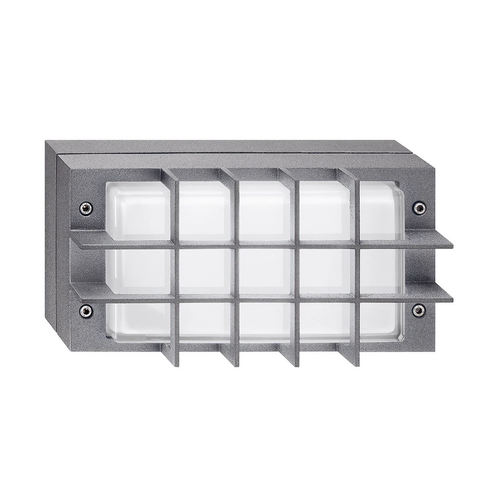 Applique d'ext. LED Bliz LED Guard, 3 000 K, grise en multicolore