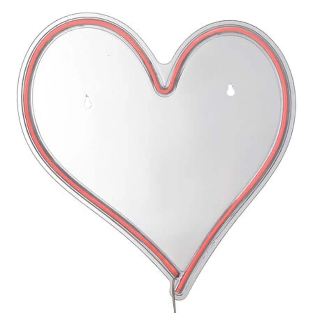 Applique design Lampe néon mural Led "Coeur" – Qualité & Prix chez Alpha55 – L’alliance parfaite entre style et utilité
