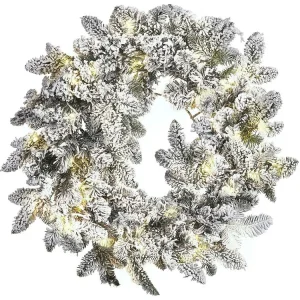 Decoratieve krans met LED-verlichting ⌀ 70 cm SUNDO