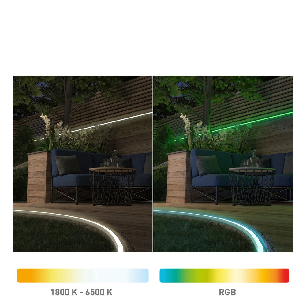 Guirlande lumineuse Müller Licht tint ruban LED Outdoor, 500 cm